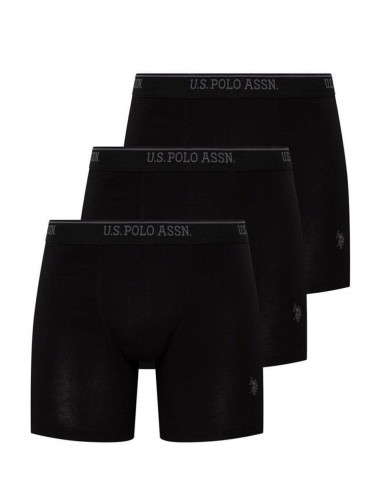 U.S. Polo ASSN. Men's Boxer Long - 3 Pack