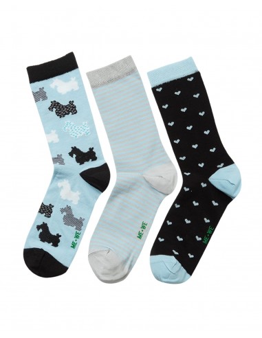 FMS Women's Socks Hearts - 3 Pairs