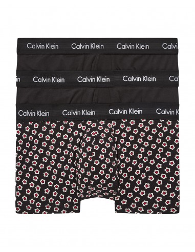 Calvin Klein Men's Boxer Low Rise Trunk - 3 Pack