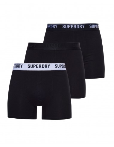 Superdry Ανδρικό Boxer Μακρύ Organic Cotton - Τριπλό Πακέτο