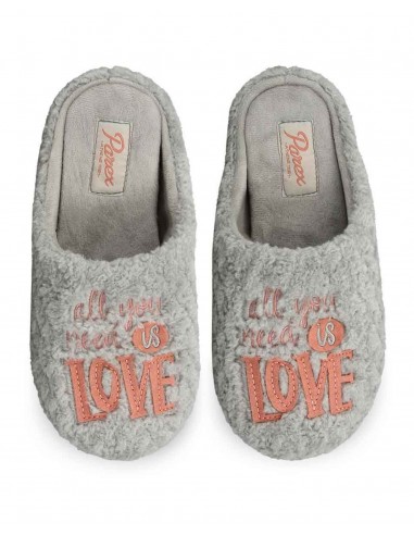 Parex Women's Home Slippers All You Need Is Love