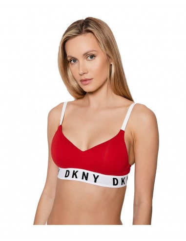 DKNY Women's Push-Up Bralette Cozy Boyfriend