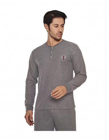 FMS Men's Pyjama Striped Logo F