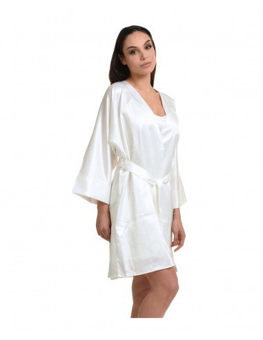 Miss Rosy Women's Robe Satin Kimono