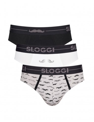 Sloggi Men's Slip Go Mini Movember - 3 Pack