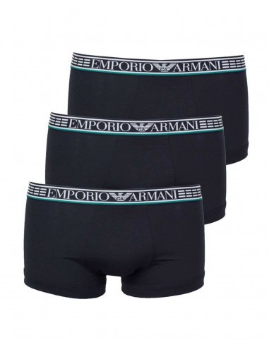 Emporio Armani Ανδρικό Boxer Silver Fit Eco-Friendly - Τριπλό Πακέτο